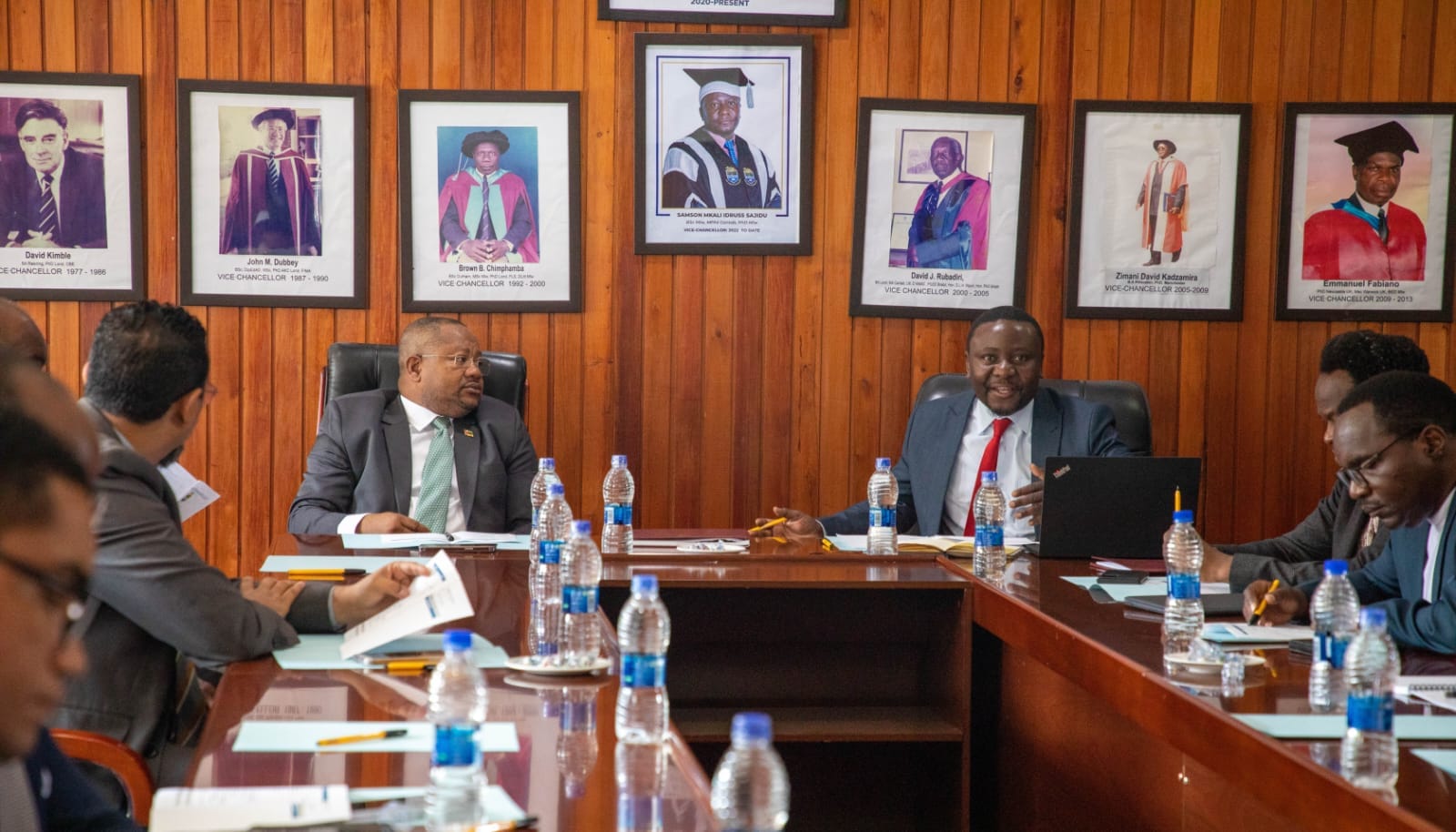 Visita a Universidade do Malawi